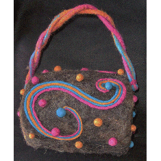felted purse