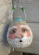 turquoise santa