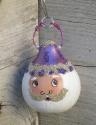 purple santa