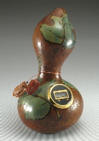 leaf gourd clock